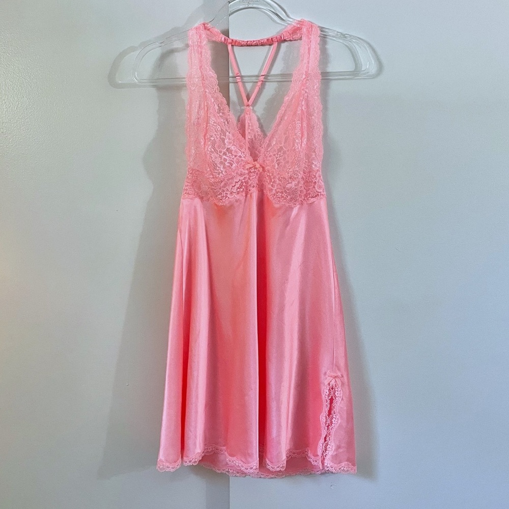 Victorias Secret | Pink Lace Slip Size Medium